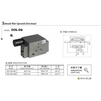 FONGTIEN丰田双轴流量控制阀SOL-04TV-P